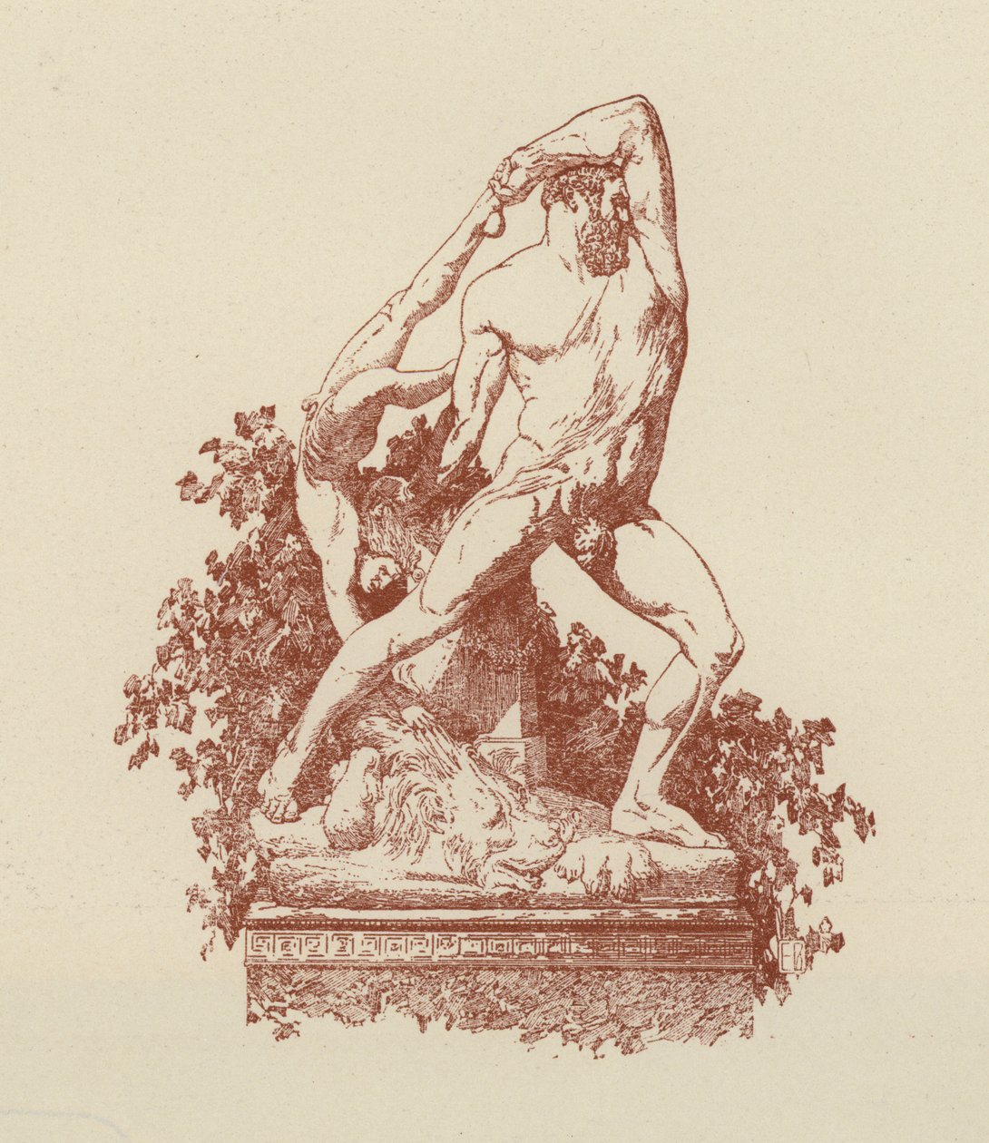 Hercules and Lichas by Canova by Italian School