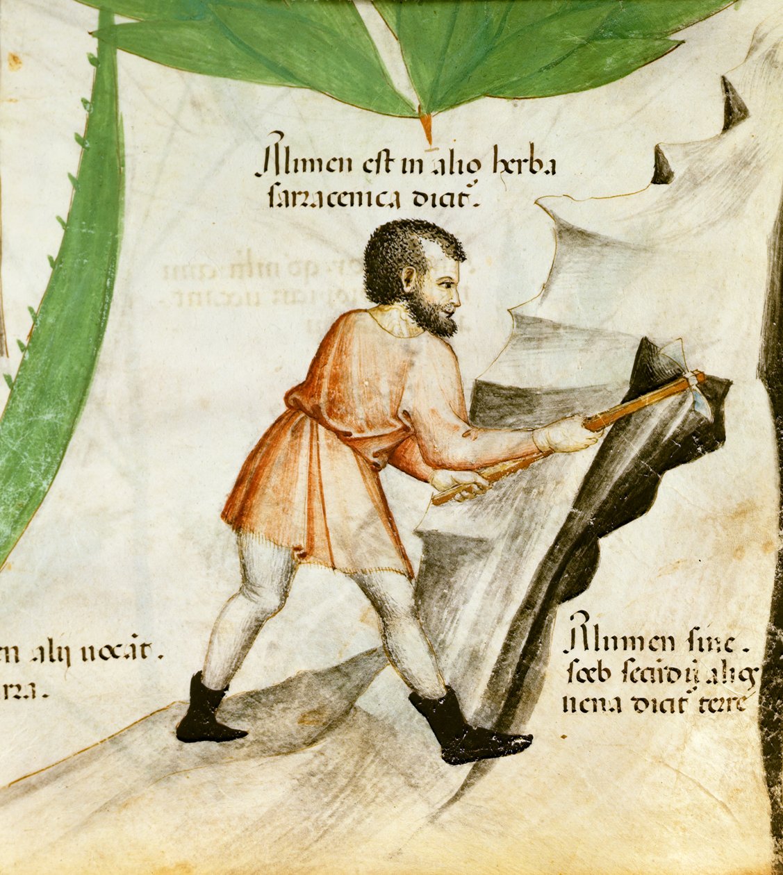 Extracting Alum, c.1440 by Italian School