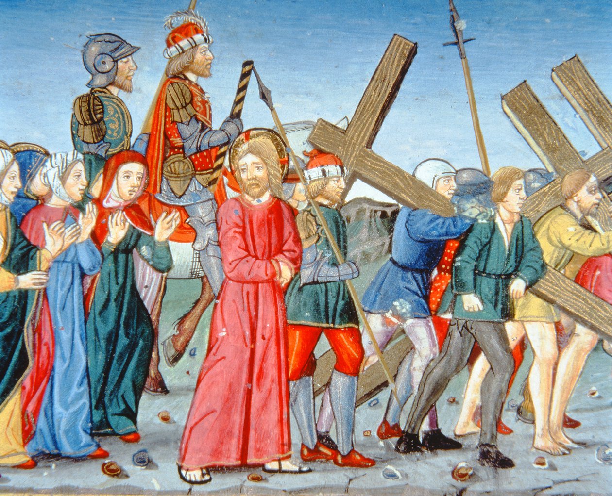 Christ is Led to Calvary by Italian School