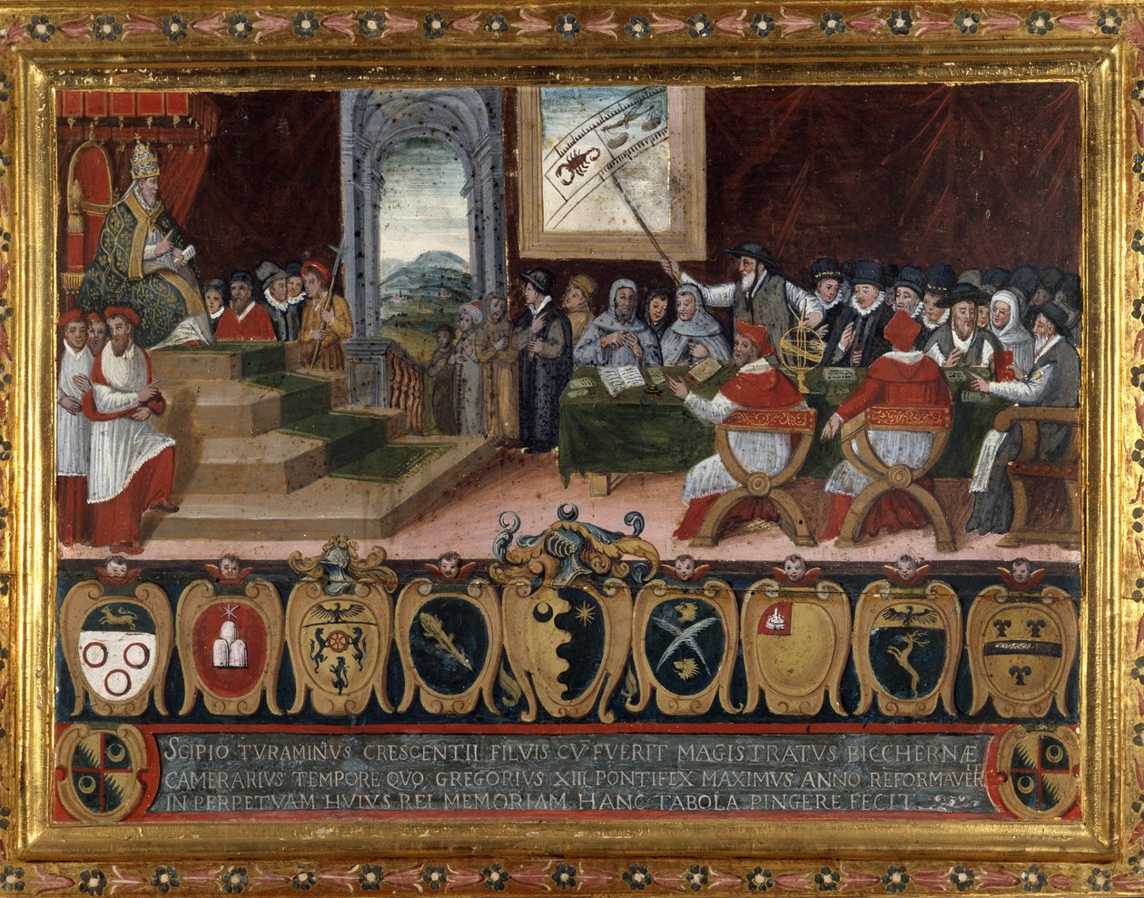 Portrait of Gregoire XIII (Ugo Boncompagni) by Italian School