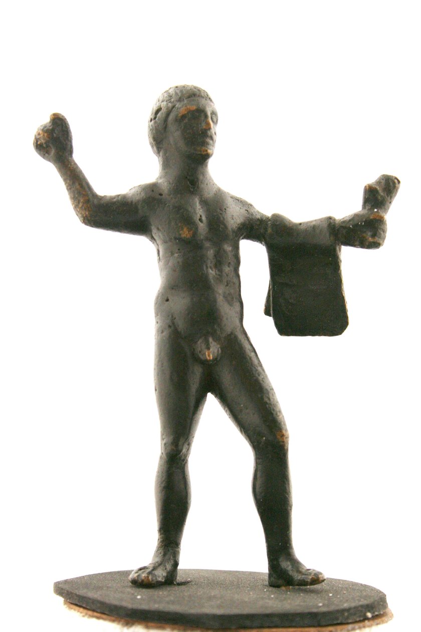 Hercules Holding a Tiger Skin by Italian School
