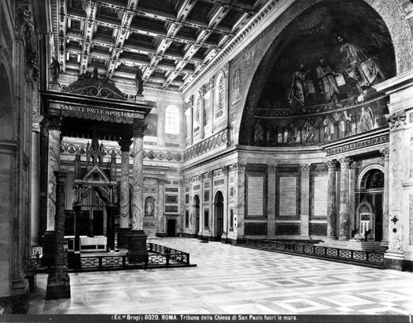 Interior view of the tribune by Italian School
