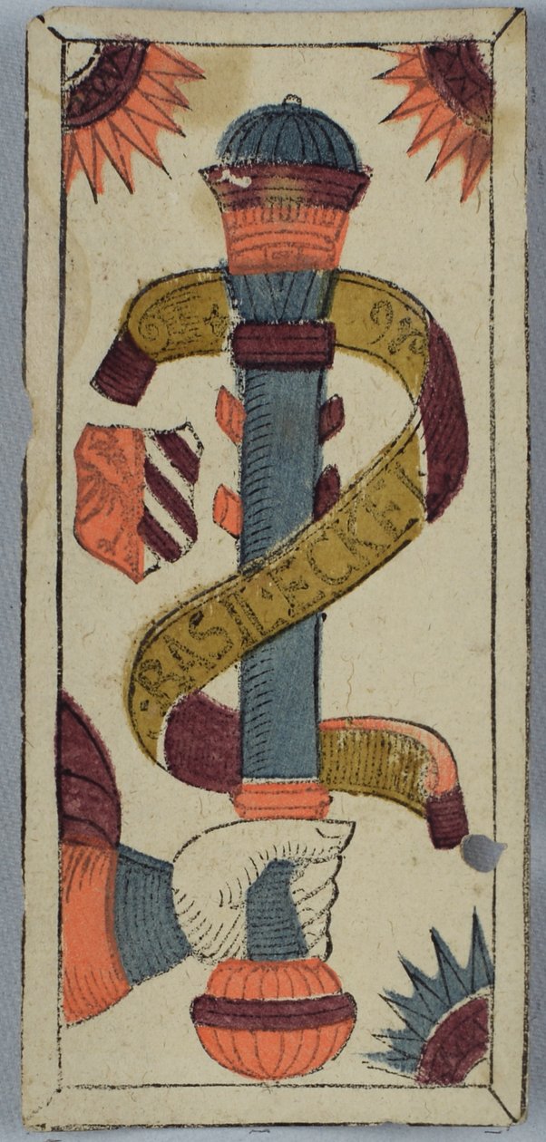 Italian playing card by Italian School