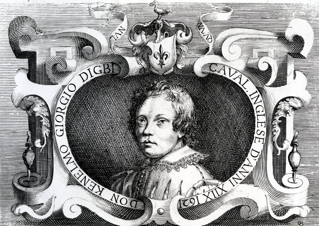 Portrait of Sir Kenelm Digby, 1621 by Italian School