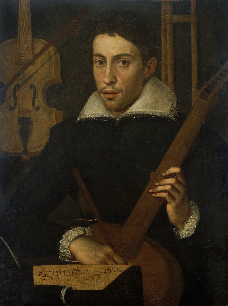 Portrait of a Musician, c. 1570-1590 by Italian School