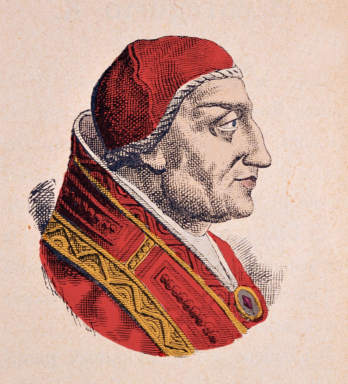 Portrait of Pope Clement IV by Italian School