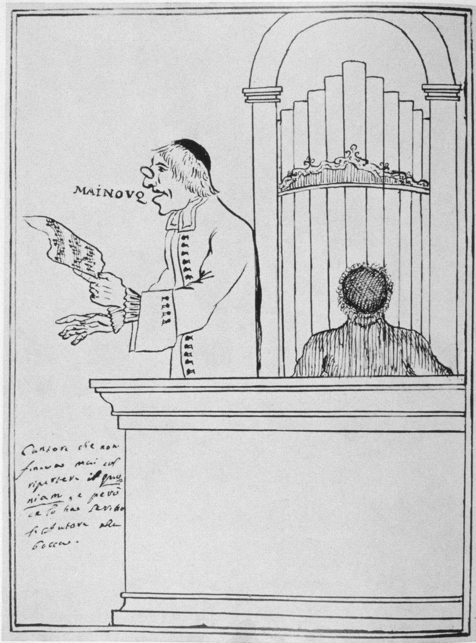 Singer and Organist by Italian School