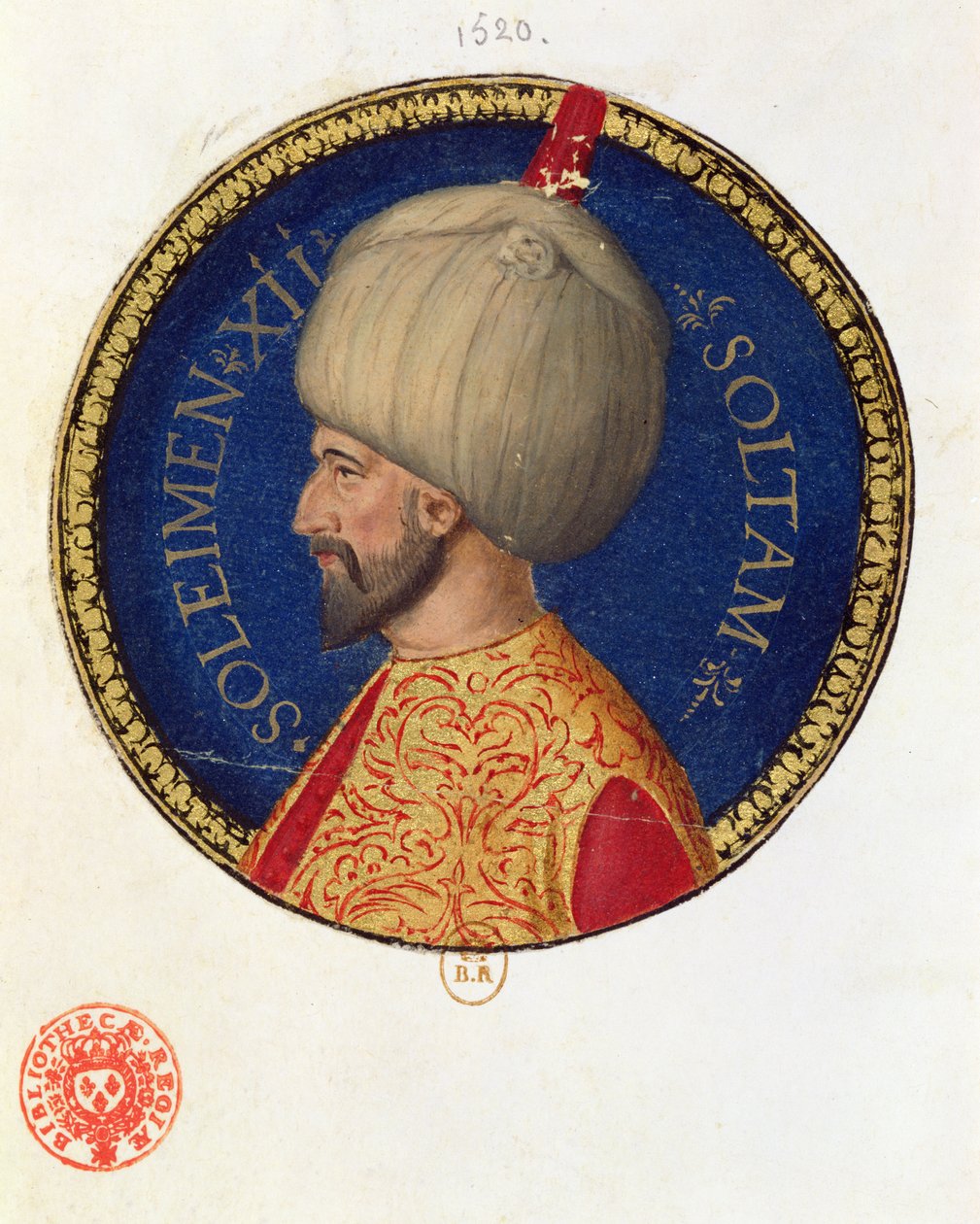 Suleiman I (1494-1566) called the Magnificent by Italian School