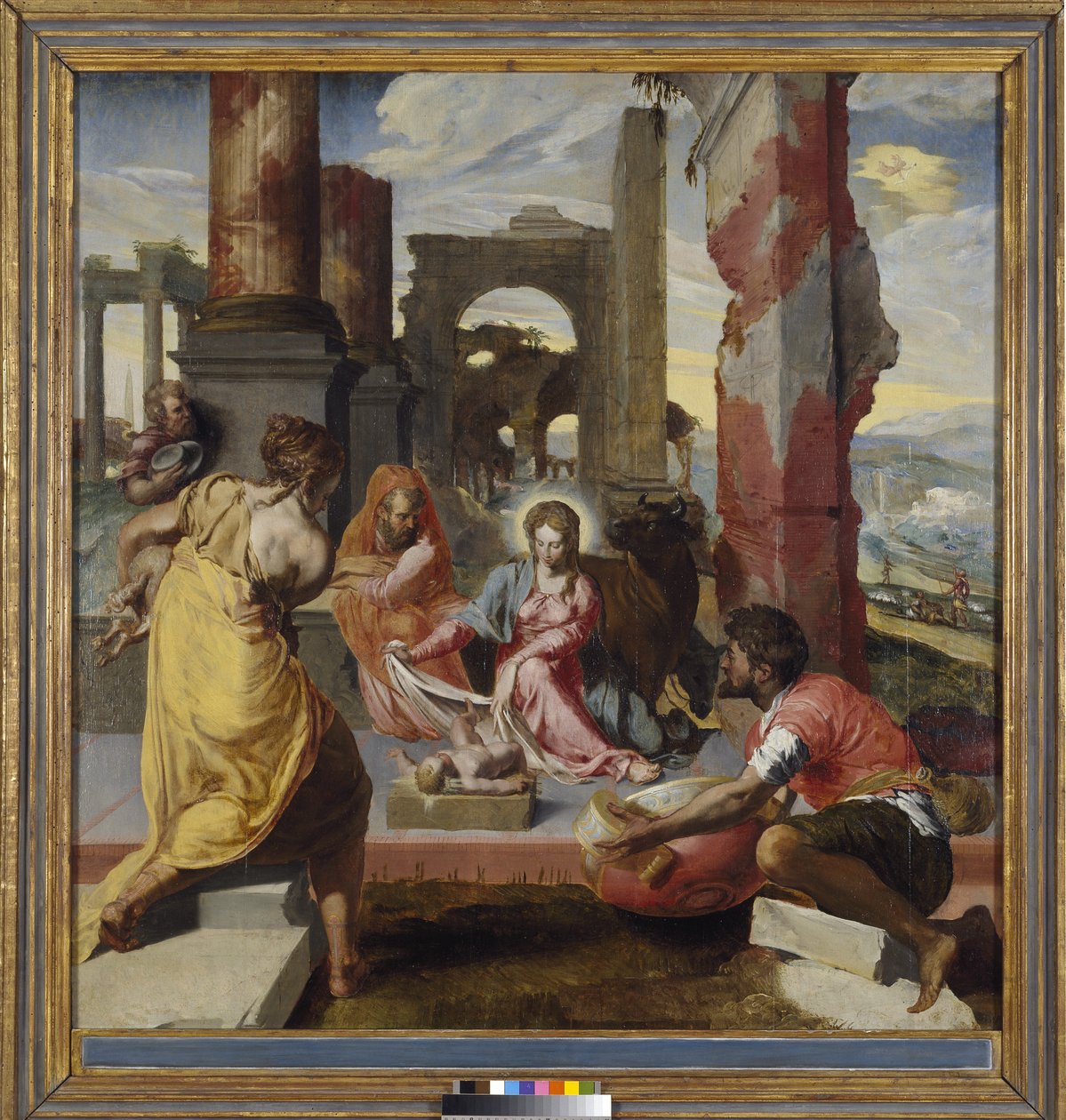 The Adoration of the Shepherds by Italian School