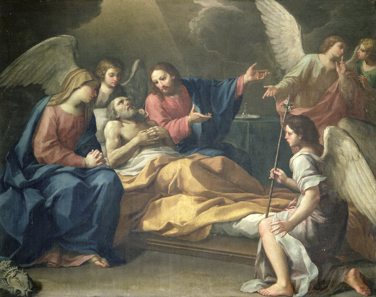 The Death of St. Joseph by Italian School