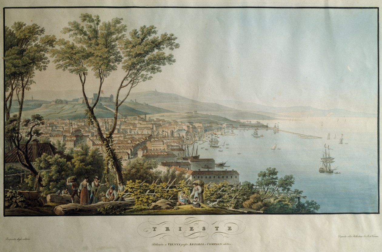Trieste (print) by Italian School