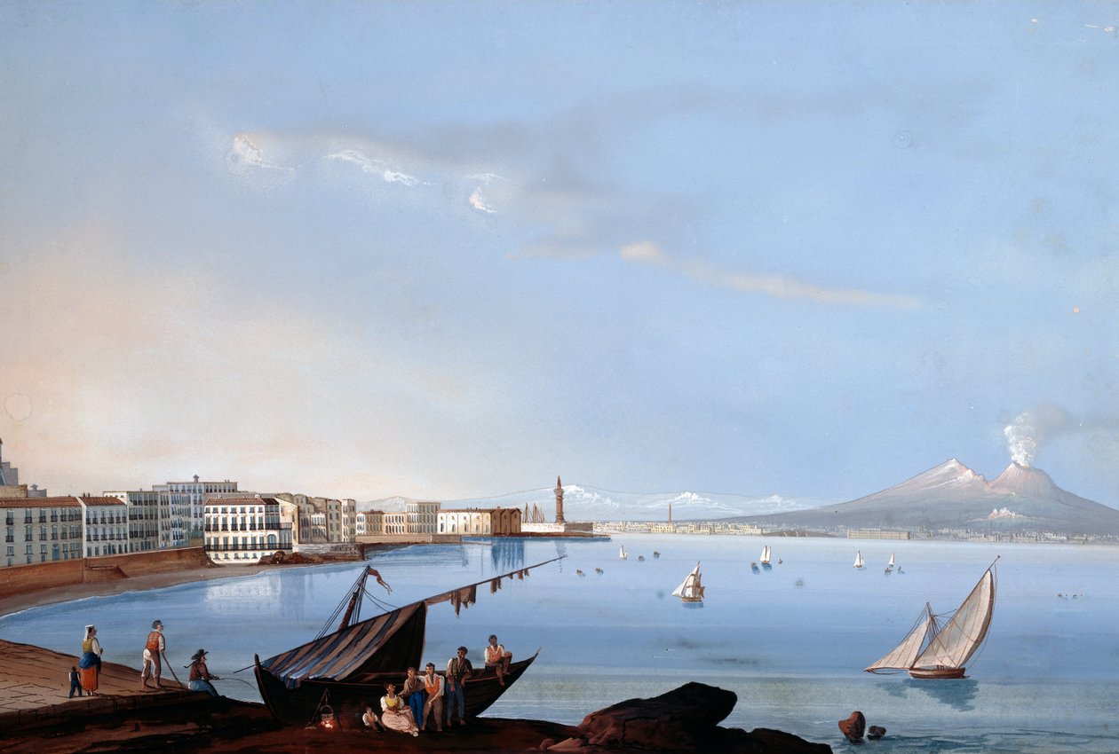 View of Saint Lucia by Italian School