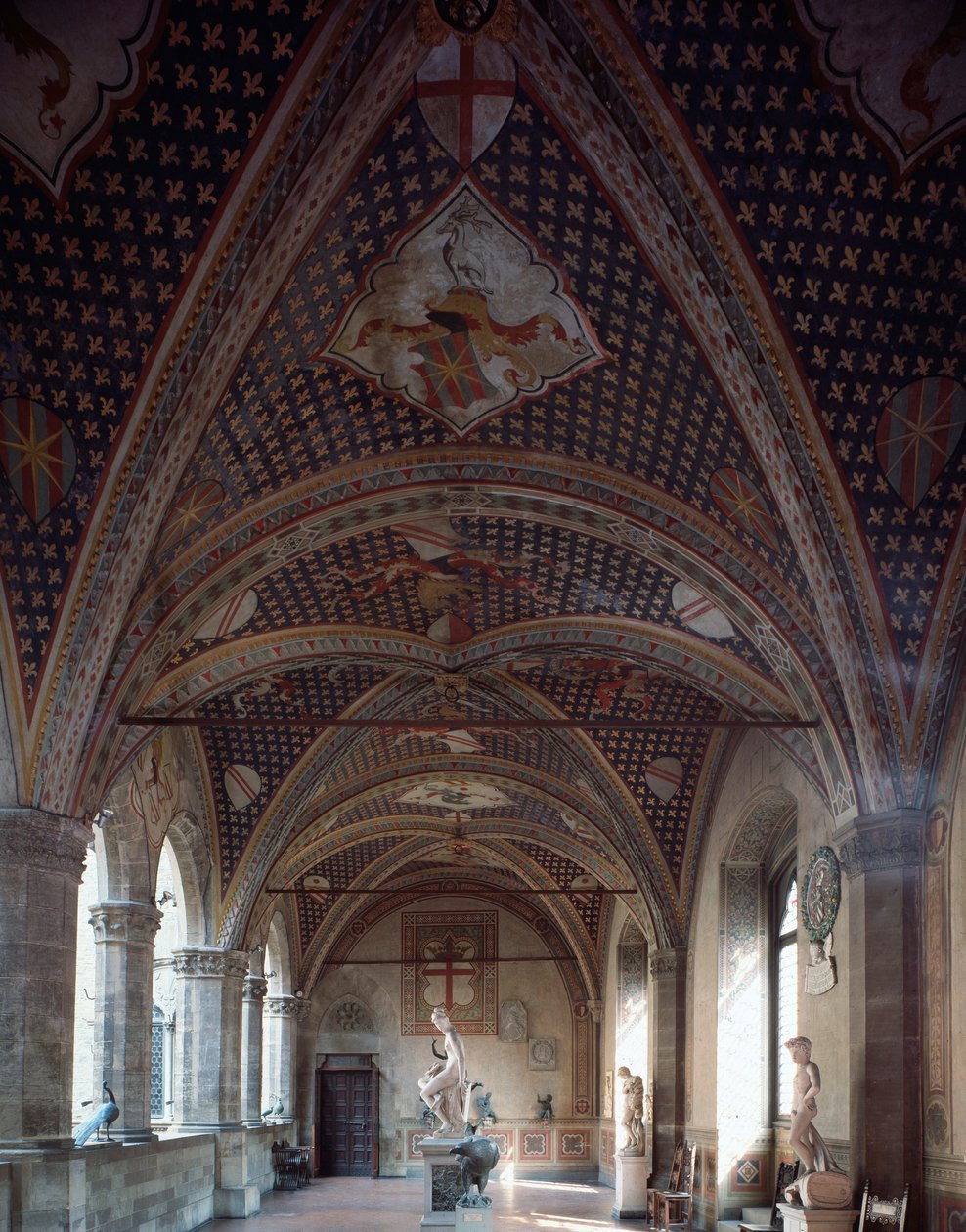 View on the Loggiato by Italian School