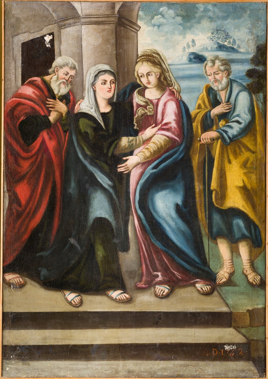 Visitation by Italian School