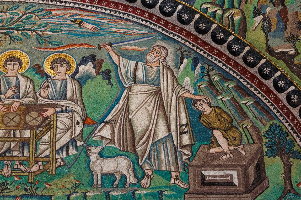 Abraham and Isaac by Italian School Italian School