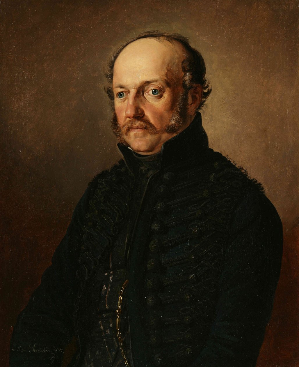 Male Portrait by Ivan Khrutsky