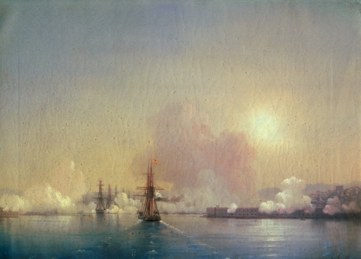 Arrival into Sebastopol Bay by Ivan Konstantinovich Aivazovsky