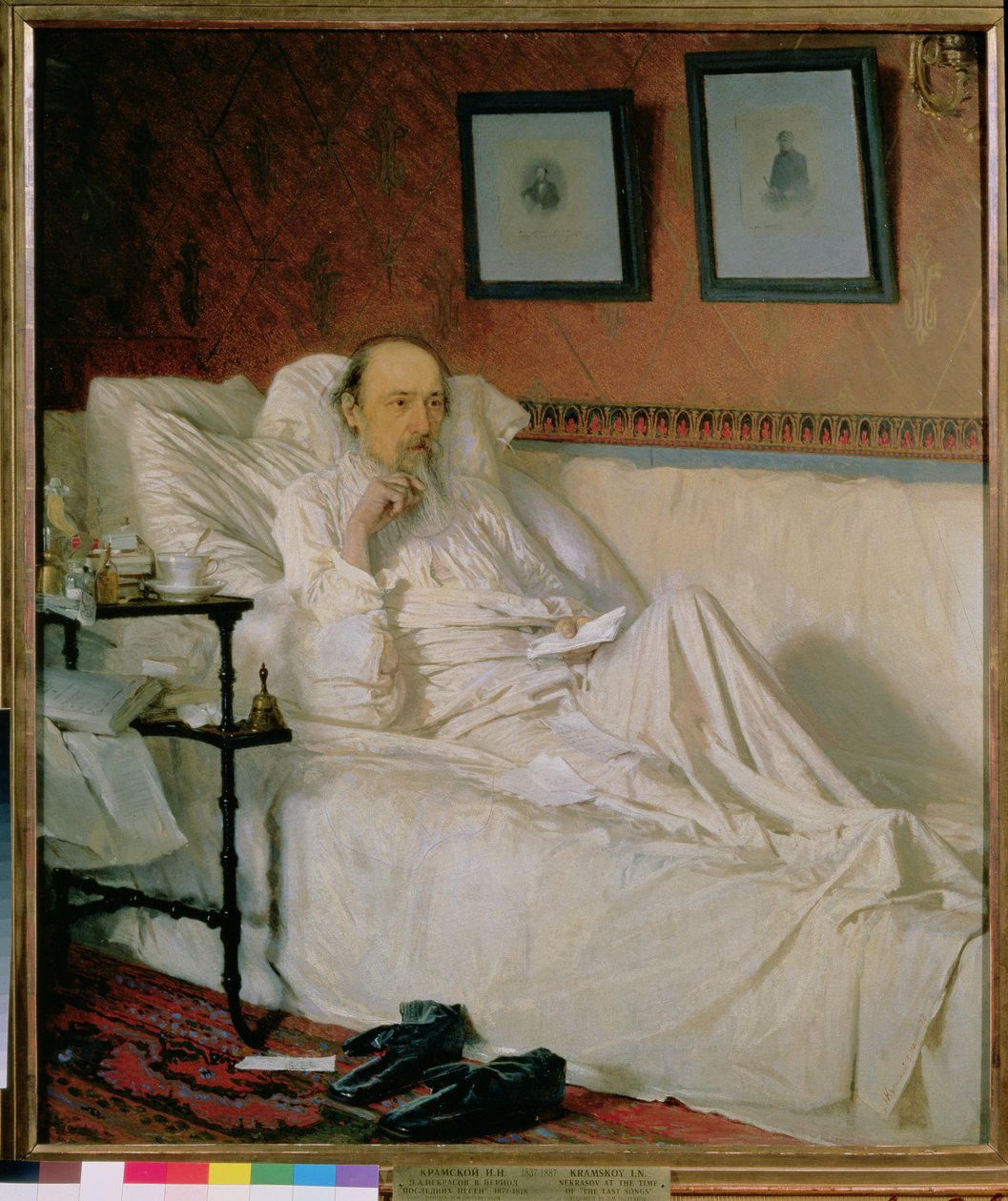 The Poet Nikolay Alekseyevich Nekrasov at the Time of 