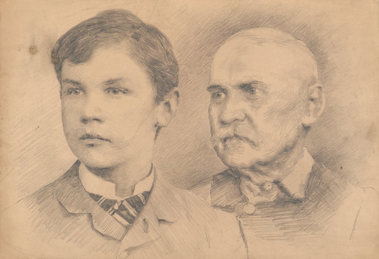 Double portrait by Ivan Zabota