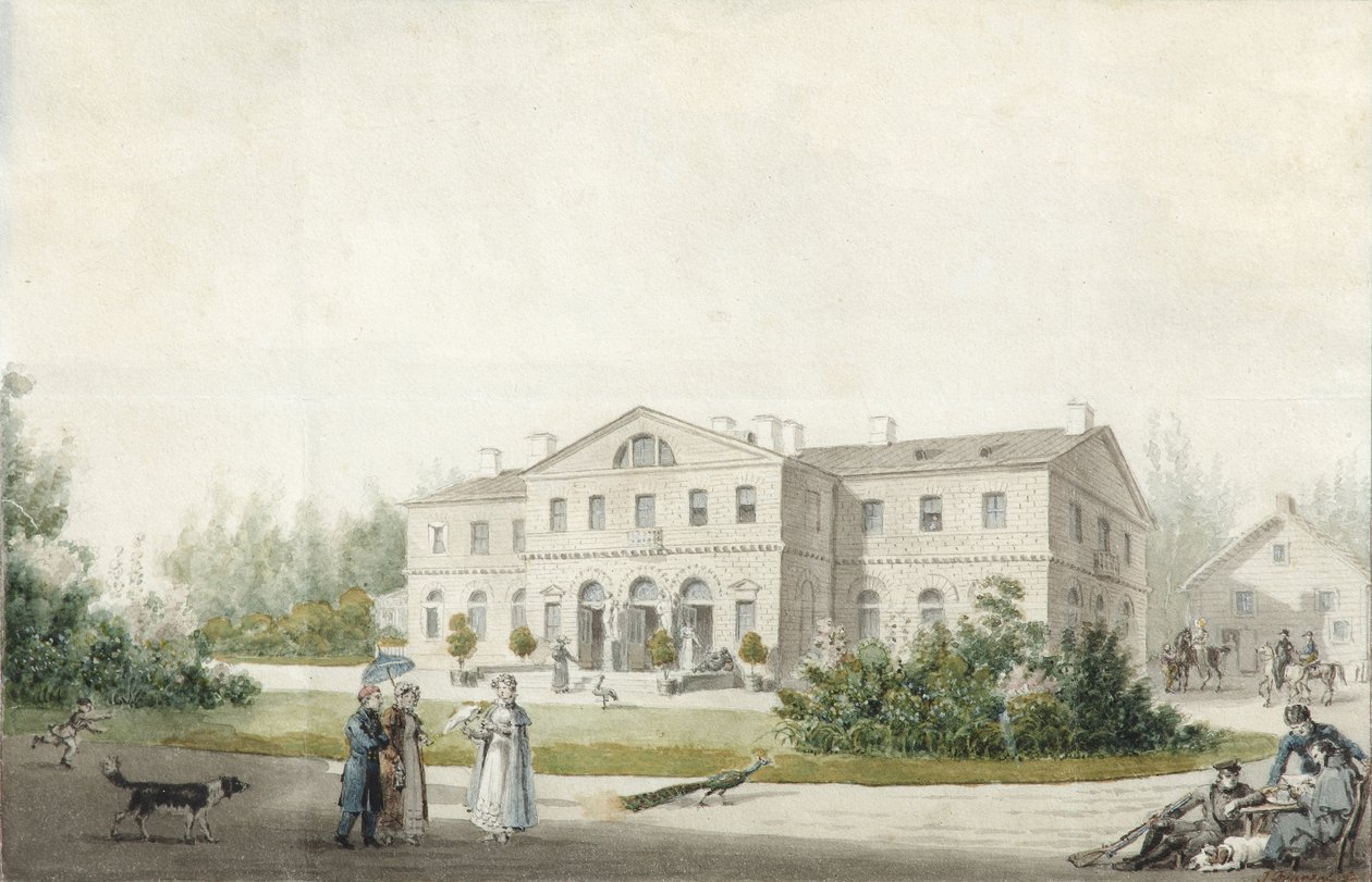 The Manor House Priyutino by Ivan Alexeyevich Ivanov