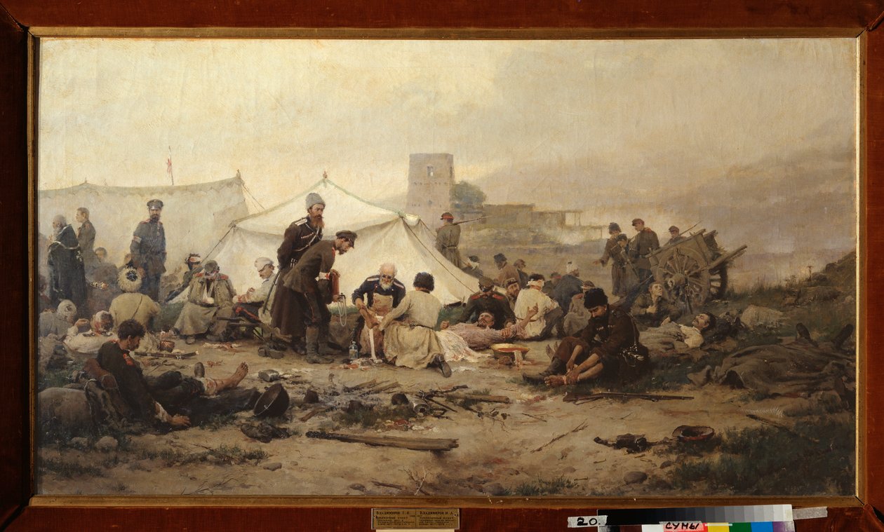 Dressing Station by Ivan Alexeyevich Vladimirov