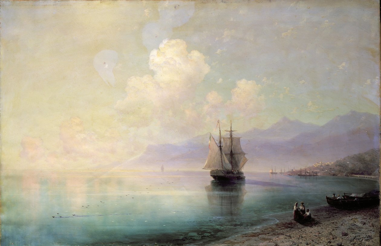 Bordighera by Ivan Konstantinovich Aivazovsky