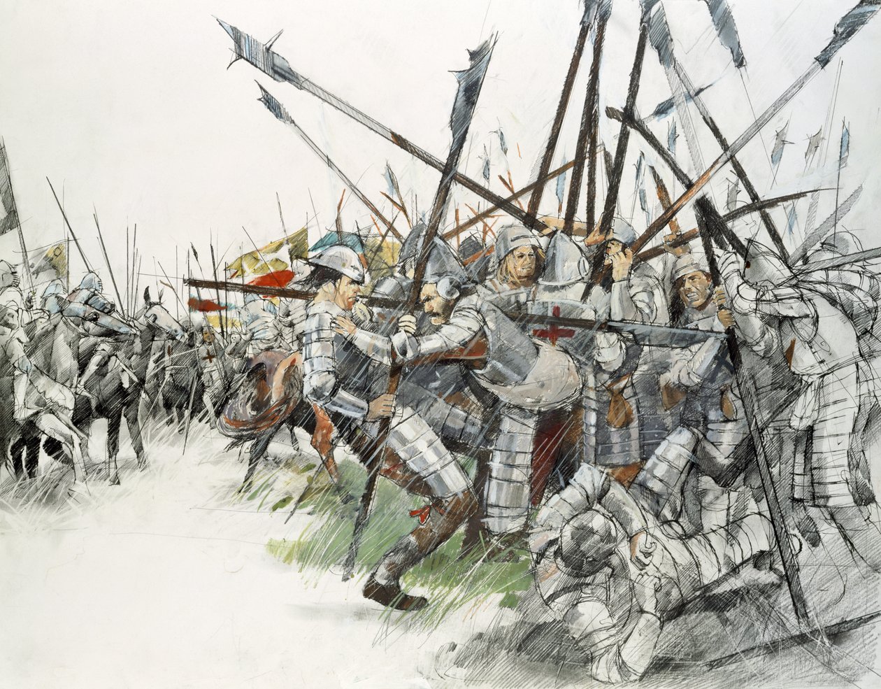 Battle of Flodden Field by Ivan Lapper