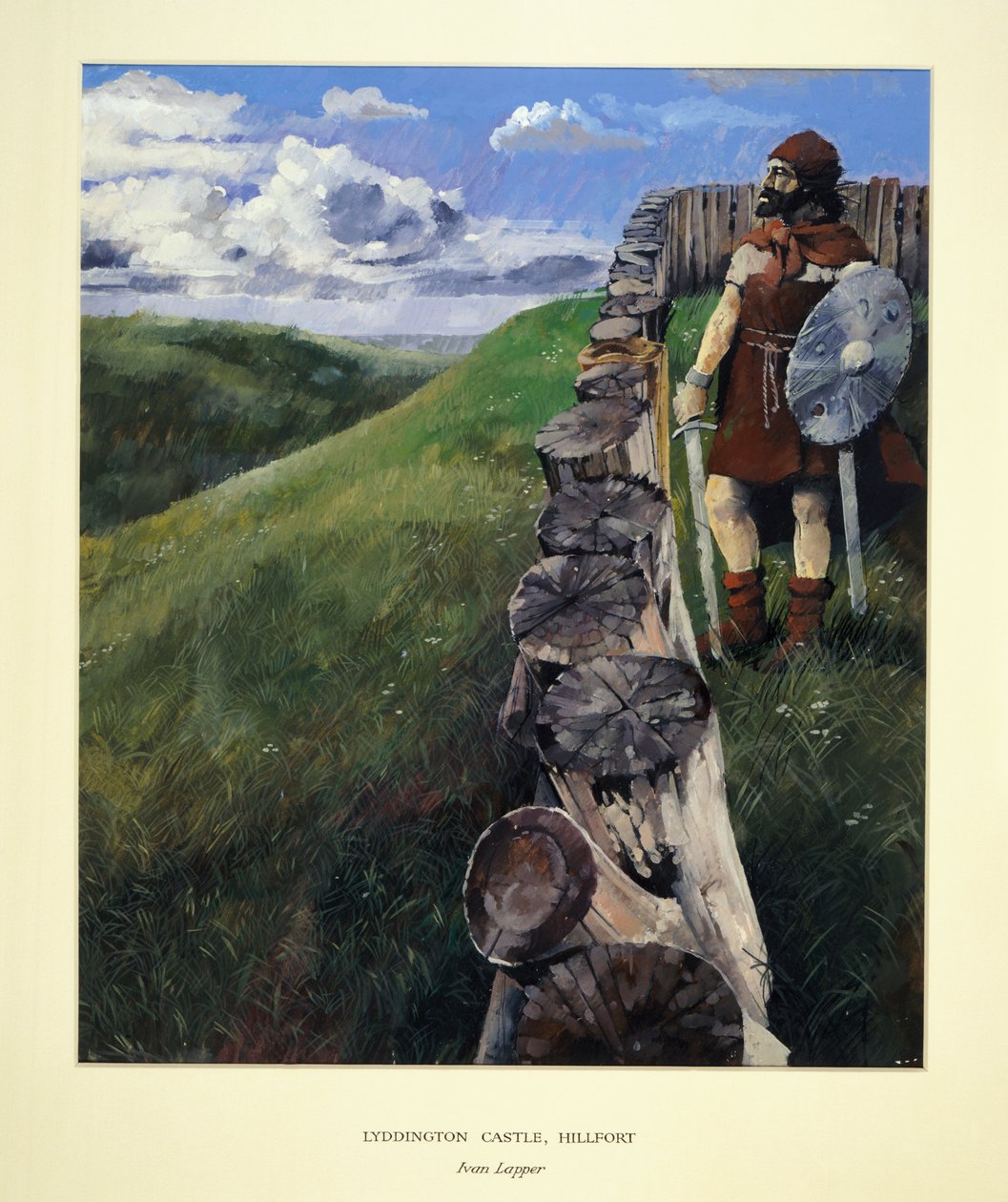Liddington Castle Hill Fort by Ivan Lapper