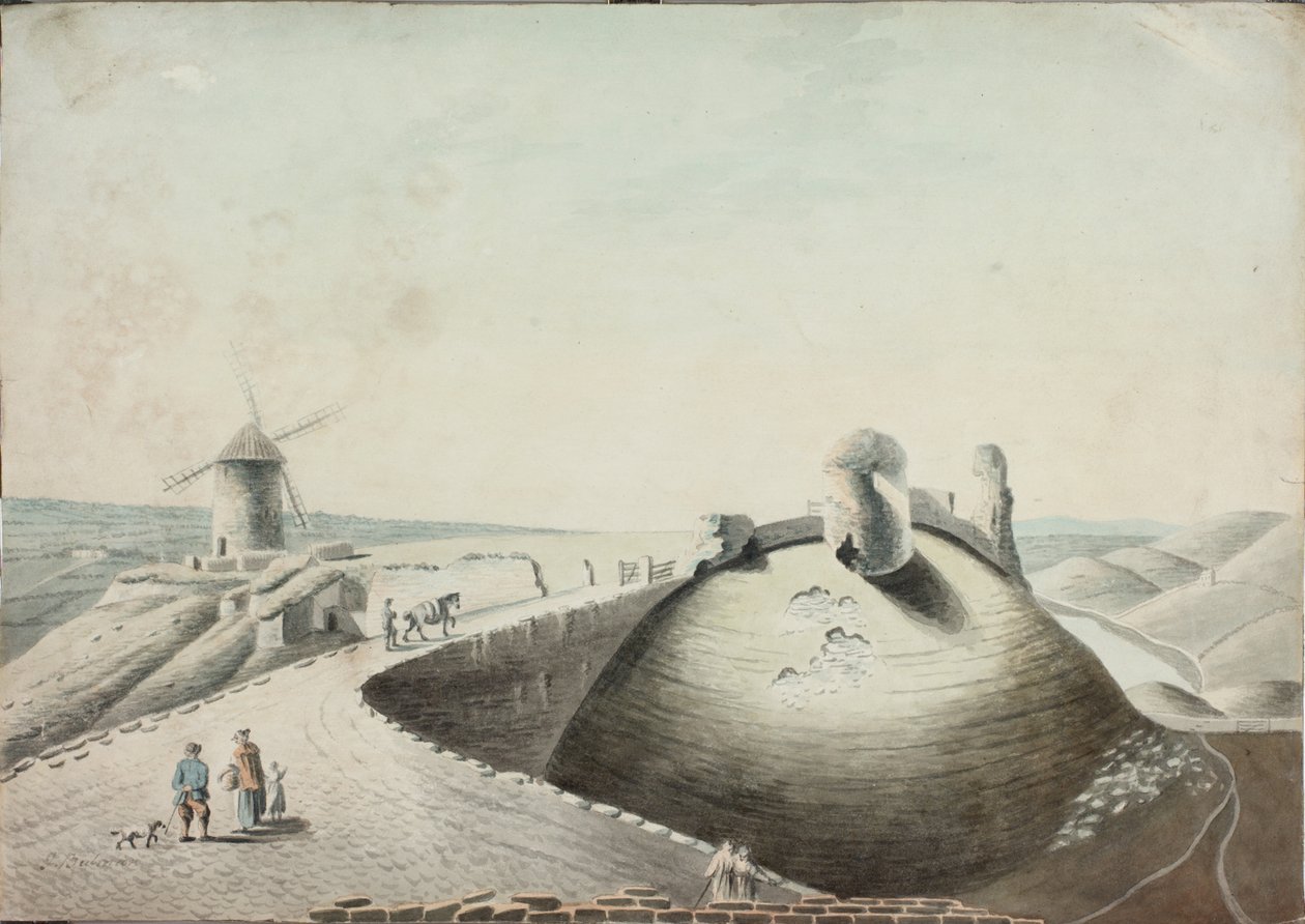 Castle at Berwick-on-Tweed by J. Bulman
