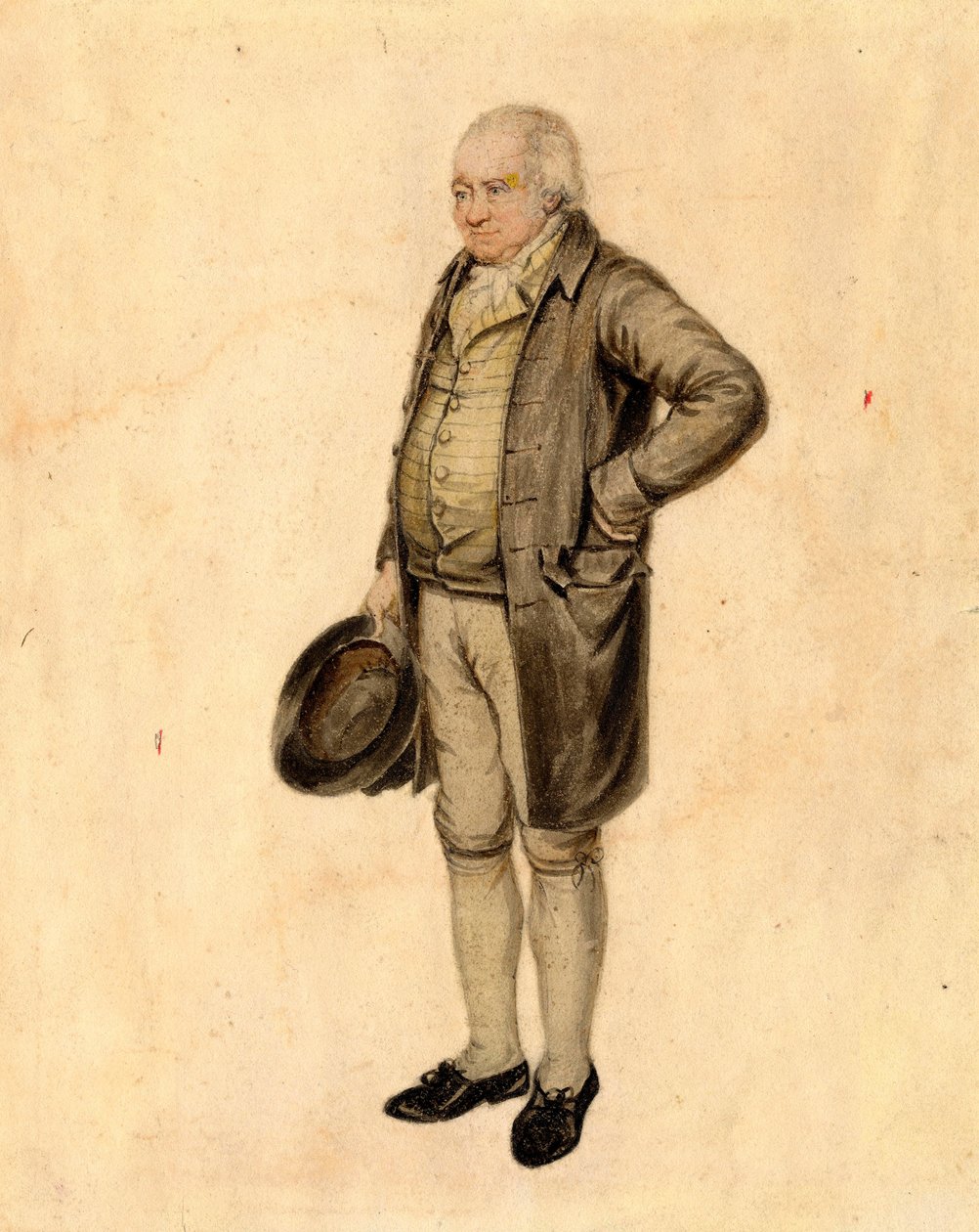 Portrait of Mr Bewick, Wood Engraver by J. Richardson
