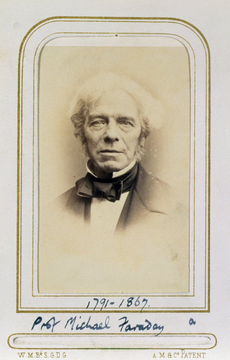 Portrait of Michael Faraday by J.C. Watkins