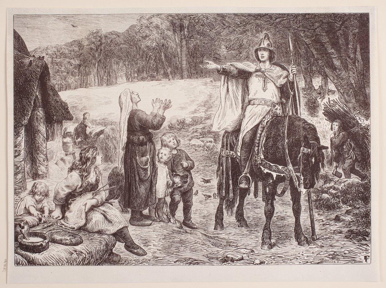 The Knight of the Coal Hut by J.C. Nielsen