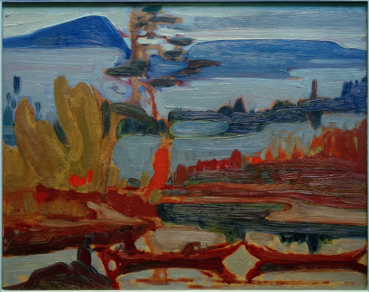 Mist Fantasy, Sand River by J.E.H. MacDonald