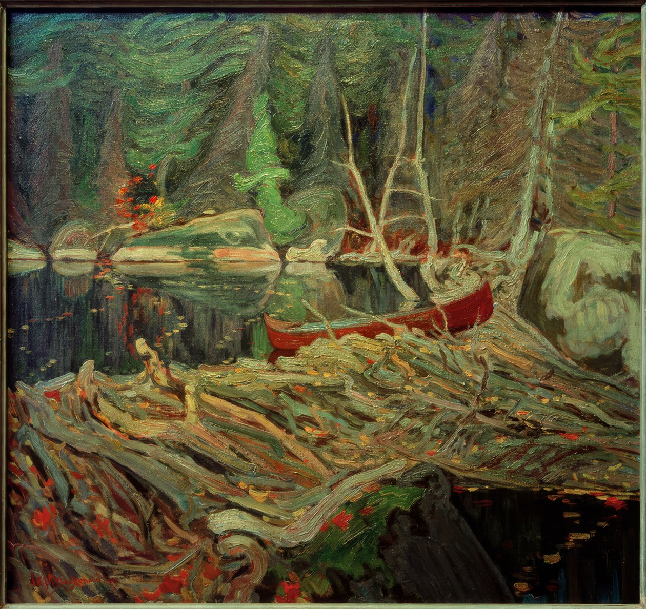 The Beaver Dam by J.E.H. MacDonald