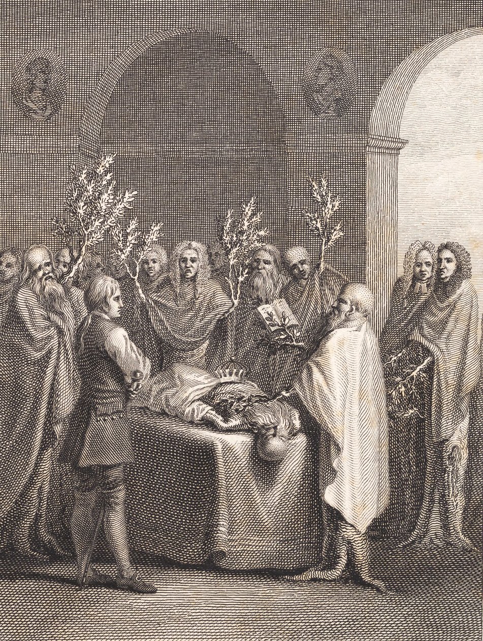 Judgment pronounced over a deceased prince by J.F. Clemens