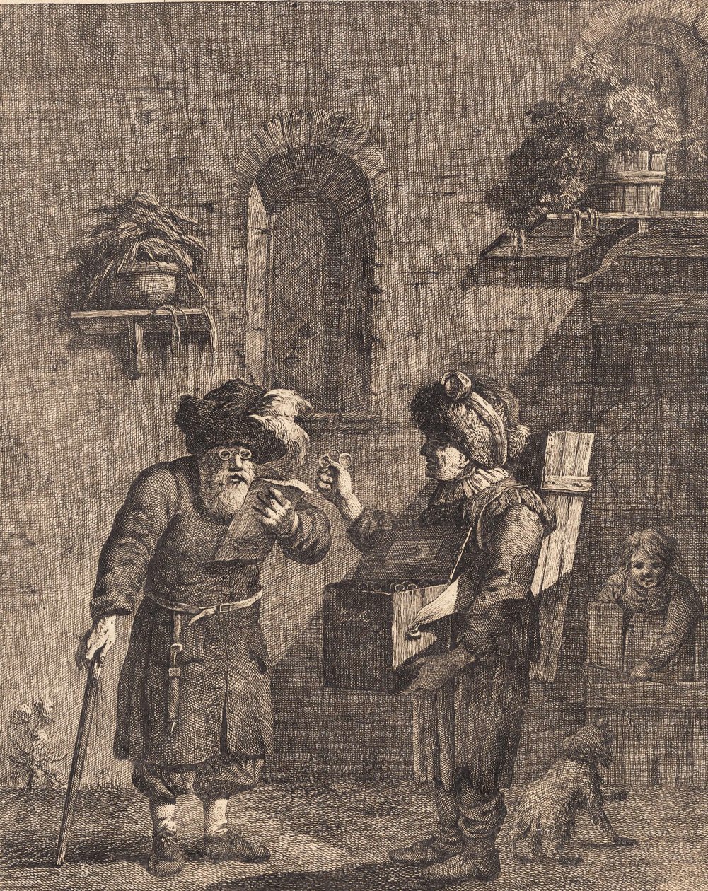 A Peddler by J.F. Clemens