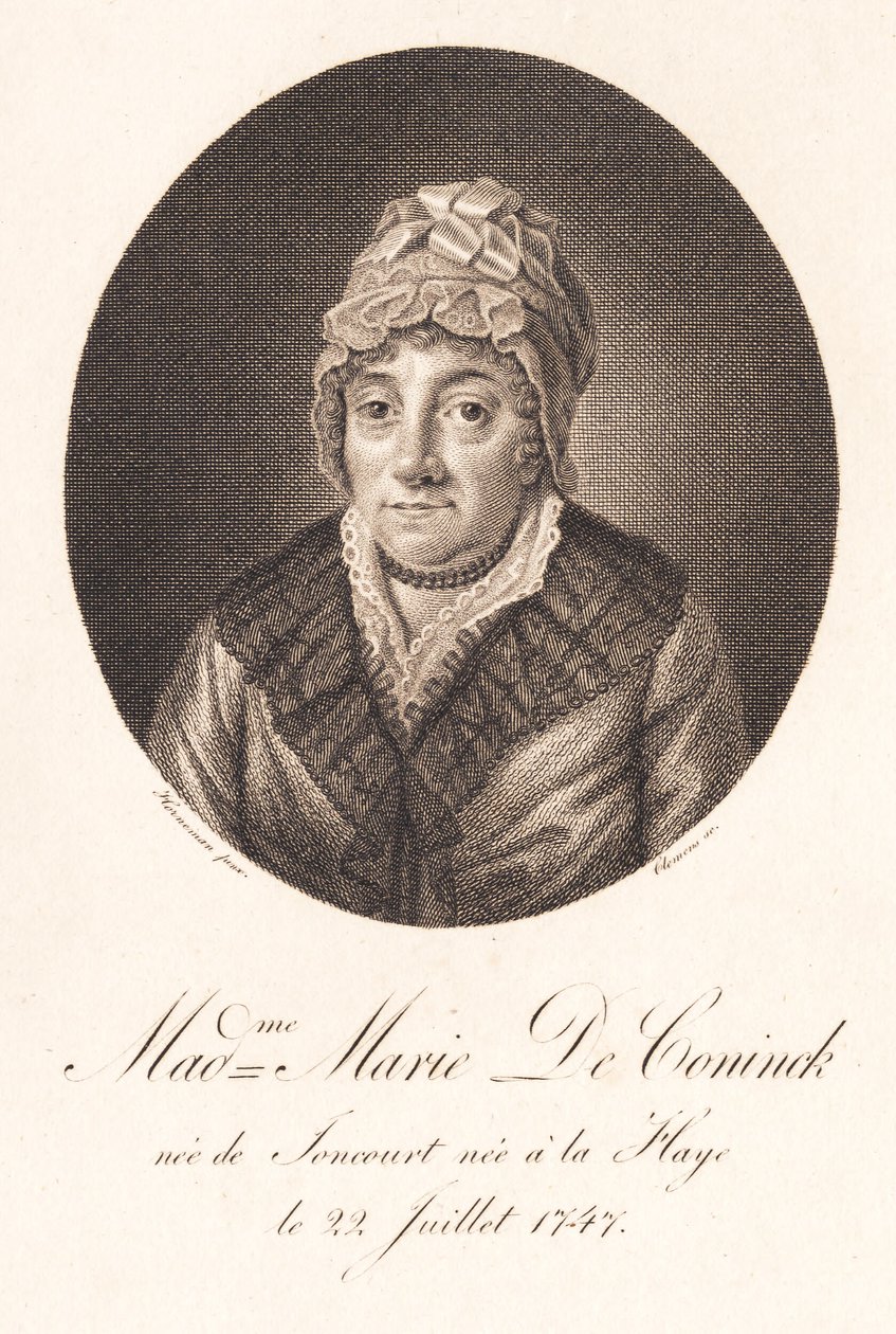 Marie de Coninck by J.F. Clemens