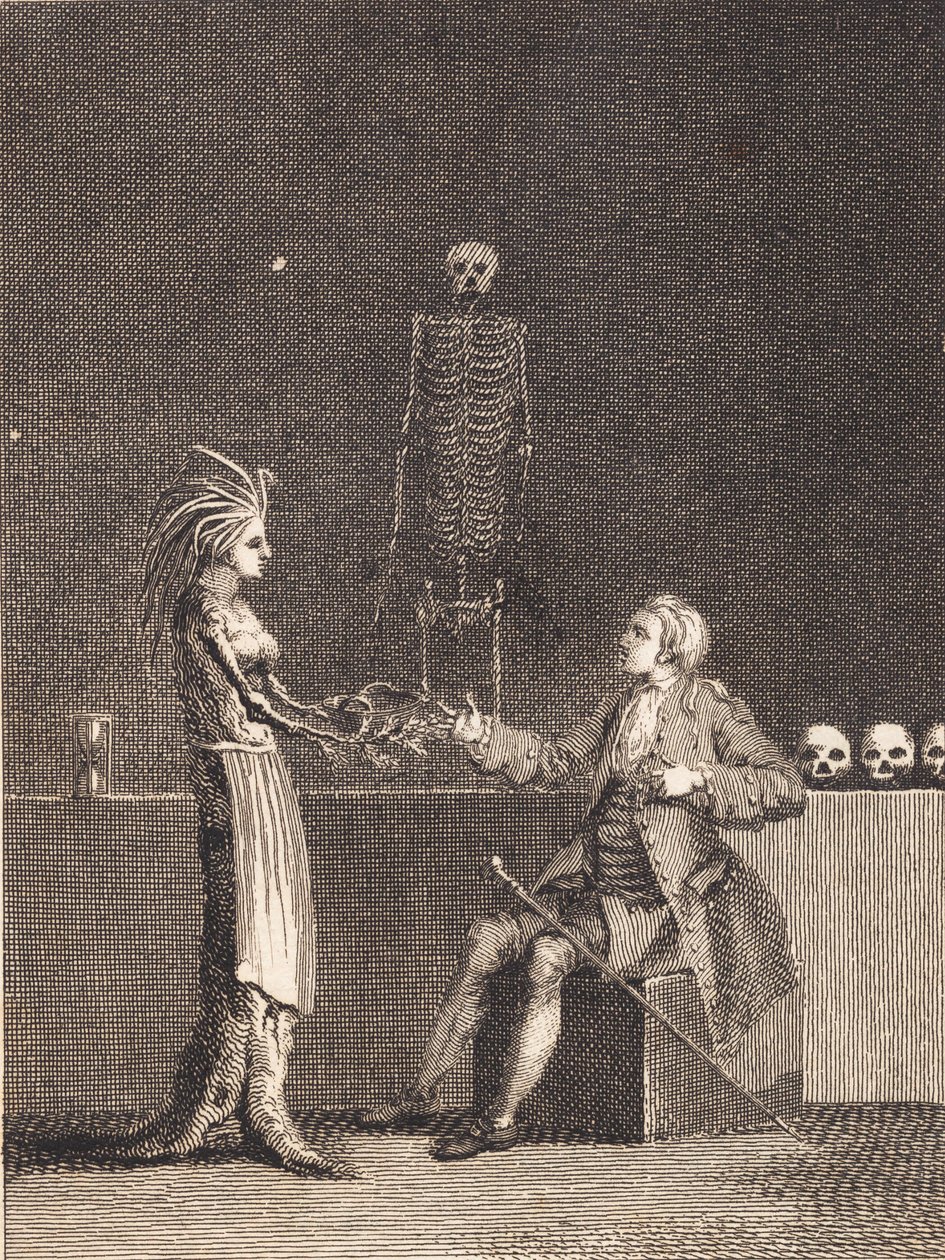 Niels Klim in the Anatomy Chamber by J.F. Clemens