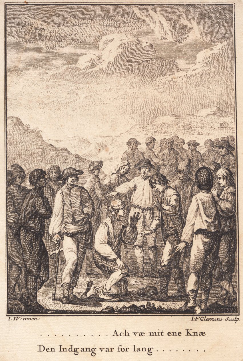 Niels Kok at the Execution Site by J.F. Clemens