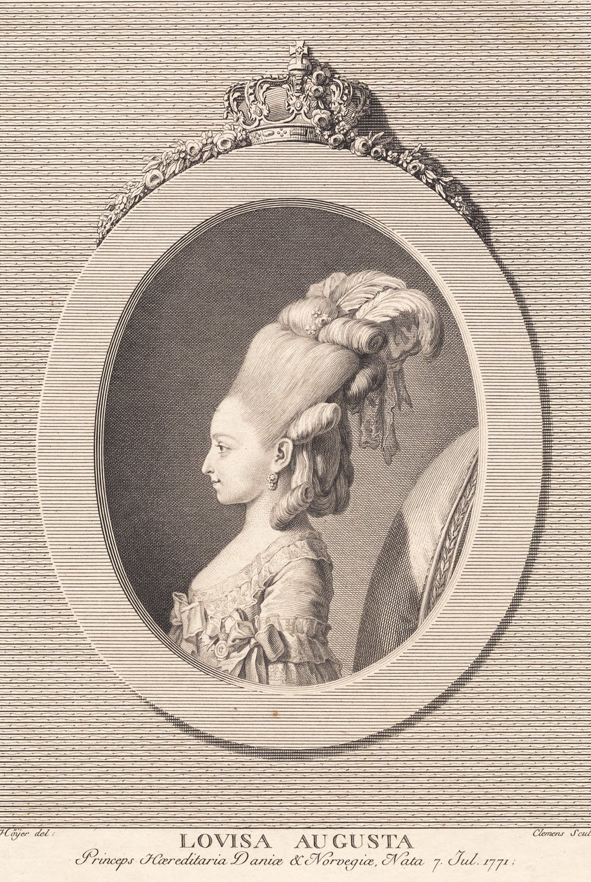 Princess Louisa Augusta by J.F. Clemens