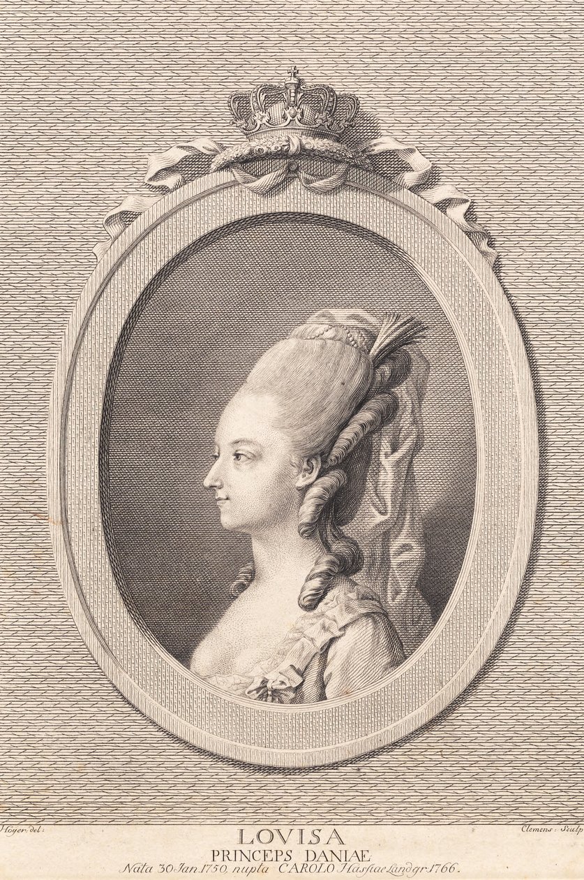 Princess Louise, Married to Carl of Hesse by J.F. Clemens