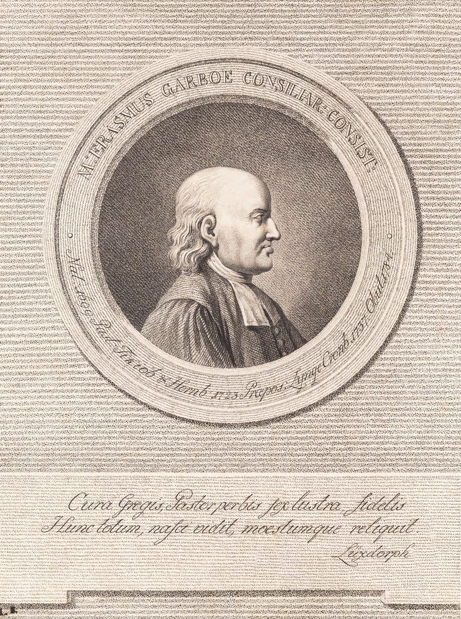 Pastor Rasmus Garboe by J.F. Clemens