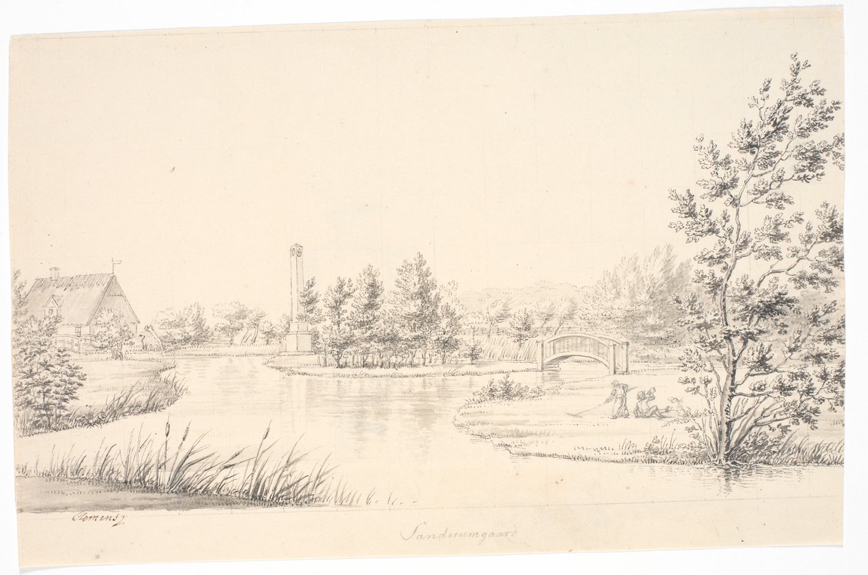 Garden of Sanderumgaard XII by J.F. Clemens