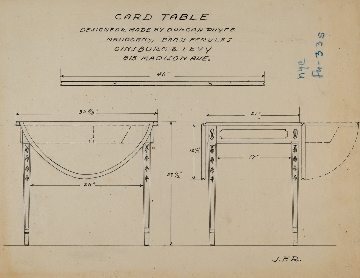 Pembroke Table by J.F. Rust