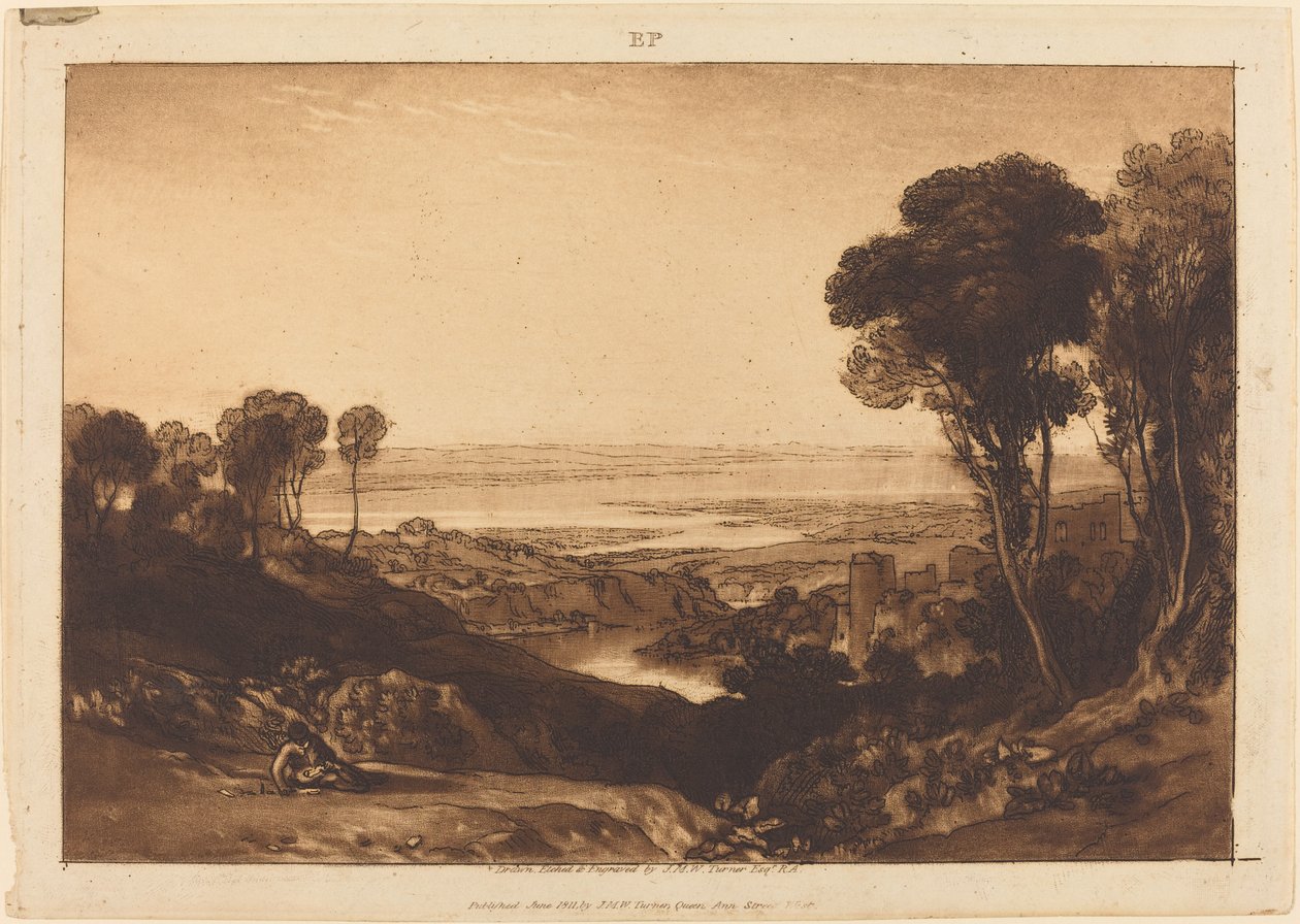 Junction of Severn and Wye by Joseph Mallord William Turner