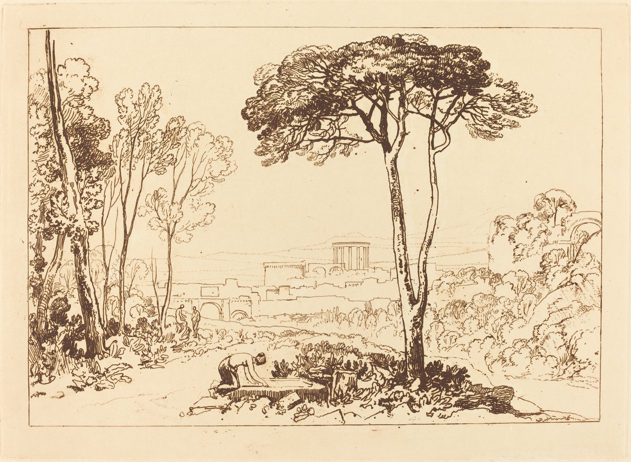Scene in the Campagna by Joseph Mallord William Turner