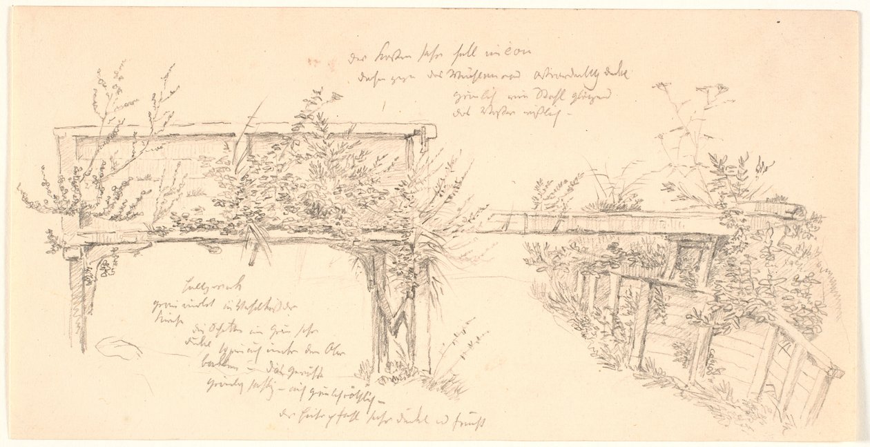 Details of Haraldsborg Mill near Roskilde by J.P. Møller