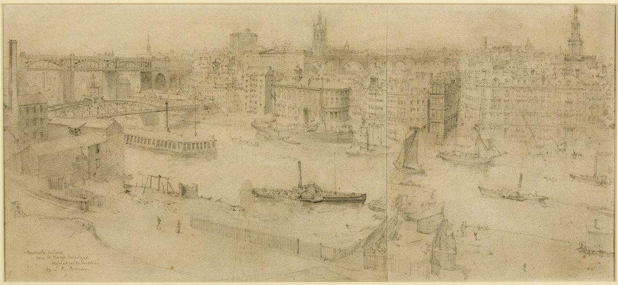 Newcastle upon Tyne, from St Mary
