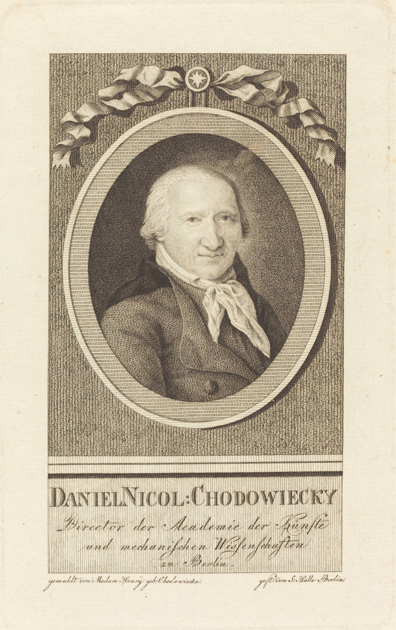 Daniel Chodowiecki by J.S.L. Halle