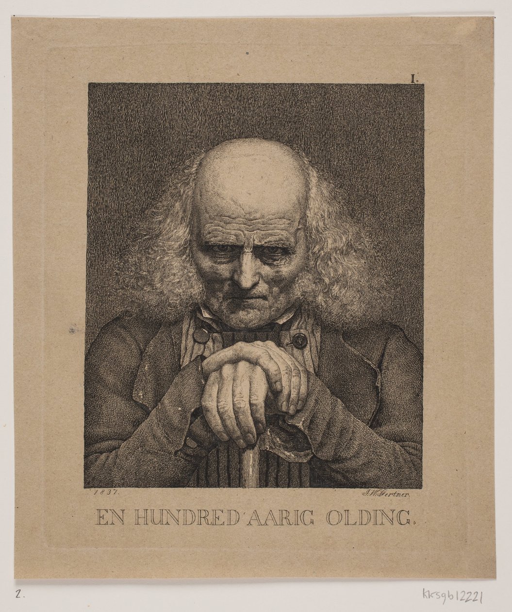A Hundred-Year-Old Elder by J.V. Gertner